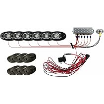 ホロ仕様 黄昏の境界 4枚セット Amazon.com: Rigid Industries 40025 Cool White Rock Light Kit