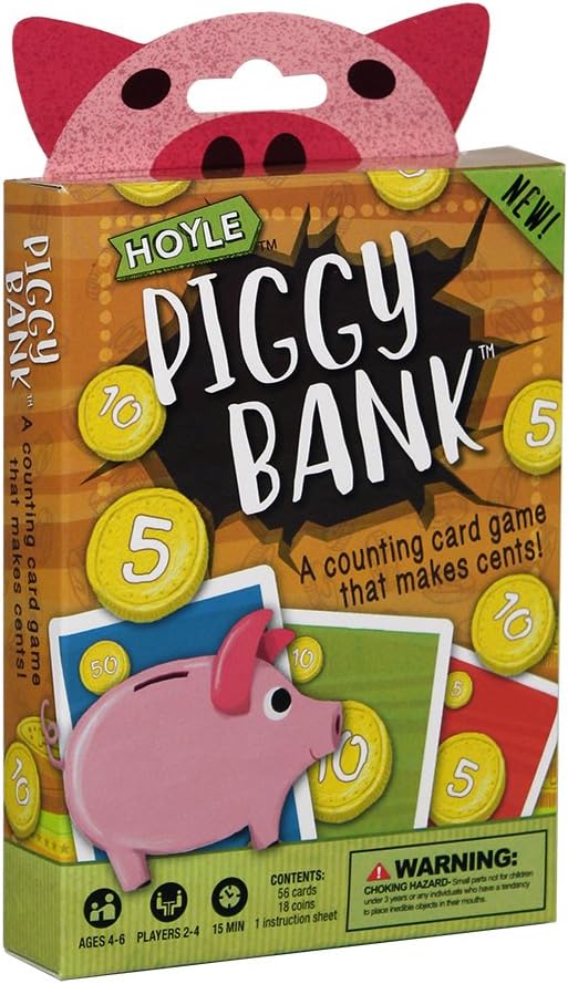 Hoyle Piggy Bank Children's Card Game Amazon.ca Sports & Outdoors