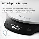Pro Breeze Digital Kitchen Scales Stainless Steel 5kg g ml oz lb view 6