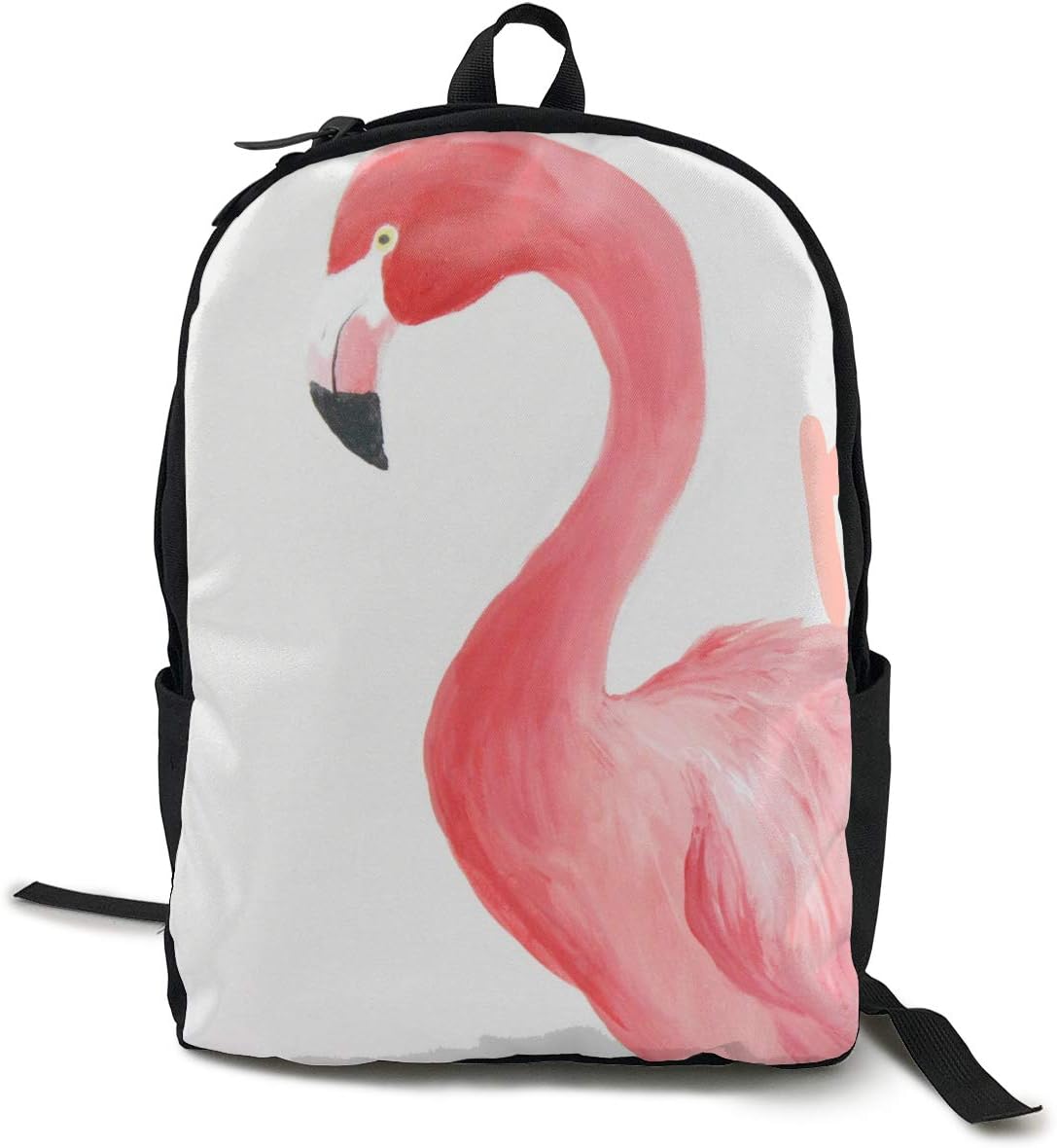 MGTXL Personality Knapsack Flamingo Stylish School Backpack