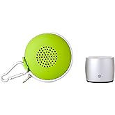 EWA Portable Wireless Mini Speaker with Passive Subwoofer, Enhanced Impactive Bass, Tiny Body Loud Voice, Minimalism Design, Perfect Speaker for Sports, Travel and Home.A103