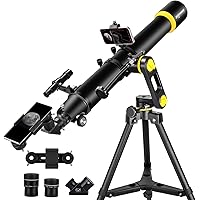 Telescope, Telescopes for Adults Astronomy Professional, 90mm Aperture 1000mm High Powered Telescope for Beginners & Kids wit