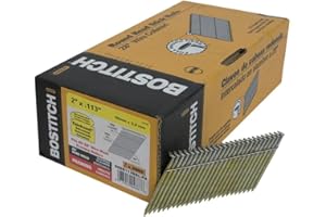 Stanley Bostitch S6DR113GAL-FH 28 Degree 2-Inch by .113-Inch Wire Weld Galvanized Ringshank Framing Nails, 2,000 per Box