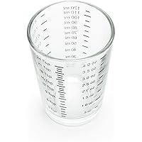 Fox Run Brands 4-Ounce Mini Measuring Glass, Regular, Clear