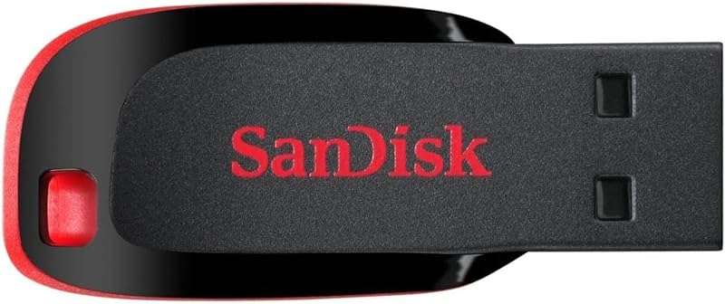 SanDisk Cruzer Blade 16GB USB 2.0 Flash Drive Black SDCZ50 B35