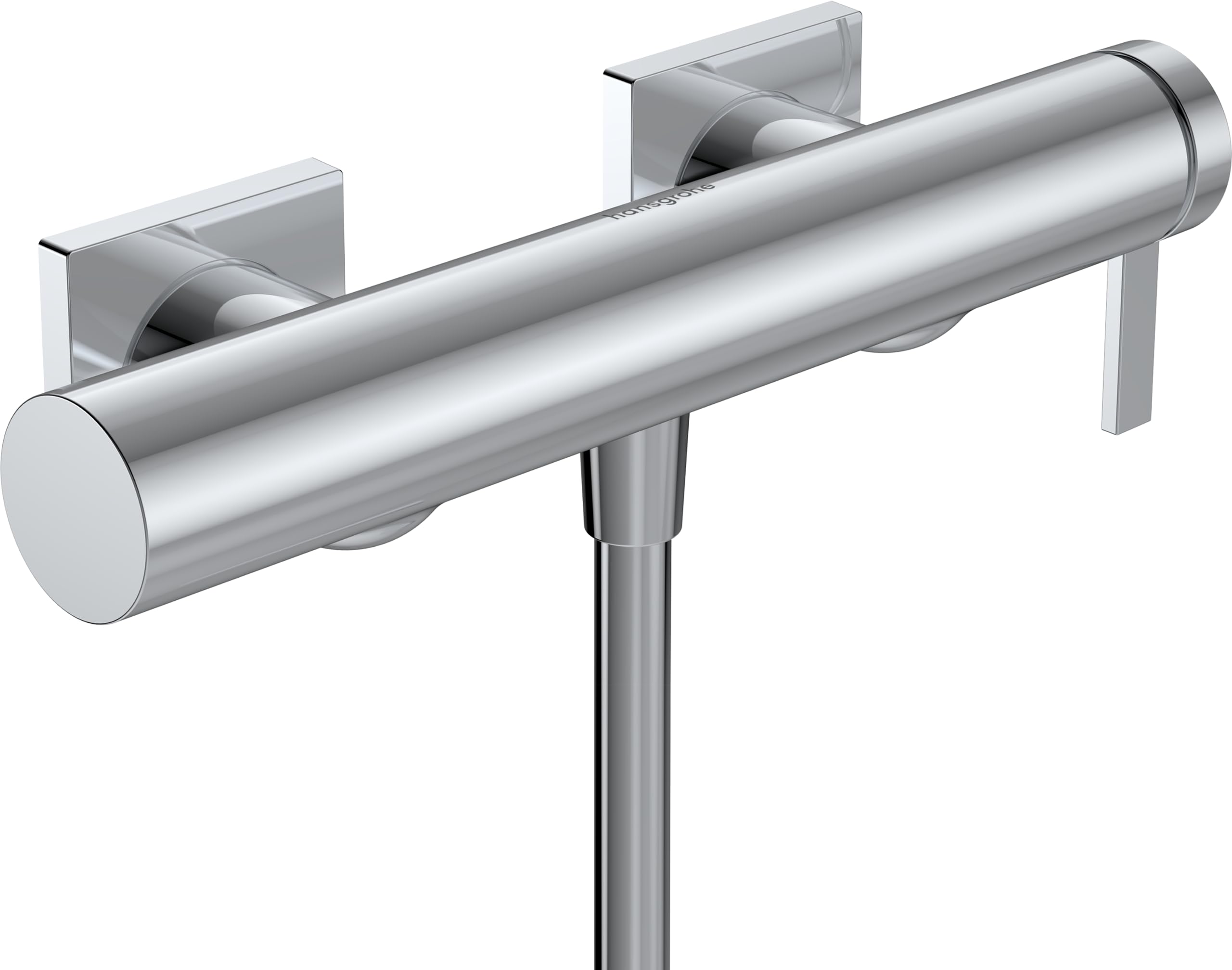 Hansgrohe 73620000 Tecturis E Single Lever Shower Mixer for Exposed Installation, Chrome