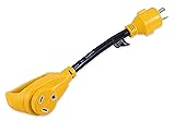 Camco 55272 12" L5-30 AMP Locking 3-Prong