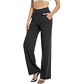 G4Free Wide Leg Pants for Women Loose Yoga Pants with Pockets Petite/Regular/Tall Stretch Casual Lounge Pants