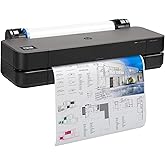 HP DesignJet T210 Large Format 24-inch Plotter Printer, for Easy CAD &amp; Poster Prints (8AG32D)