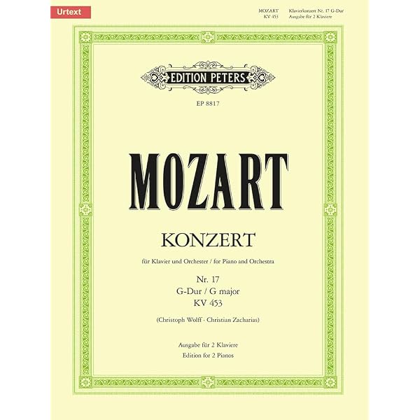 Piano Concerto No. 21 in C K467 (Edition for 2 Pianos): Urtext