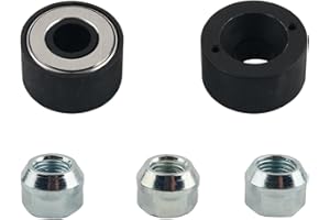 YGDMD 2PCS Wheel Stud Installer Tool Kit OEM 22800,Heavy Duty Lug Stud Installer Tool with 3PCS 3 Type 3/4 Hex Wheel Lug Nuts,Professional Wheels Studs Removal Tools Car Accessories