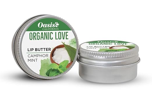 Oasis California Lip Butter Camphor & Mint Moisturizing Balm 10g