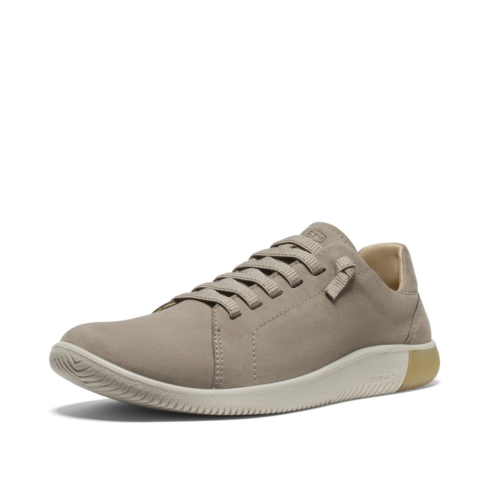 KEEN Men’s KNX Lace Up Lightweight Flexible Sneakers, Brindle/Plaza Taupe, 11.5