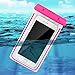 YOOHOG Universal Waterproof Case Bag for Apple iPhone 6s, 6 Plus, Samsung Galaxy S6 Edge. Best Water Proof, Dust Dirt Proof, Snowproof Pouch for Cell Phone up to 6 inches