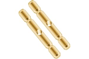 BERPSE 2 Pcs 2205063 Snow Plow Glacier Pro Shear Pin Compatible with Polaris ATV Snow Plow Glacier Pro 2015-2019 Sportsman, Double-Ended Multi-Use Latch Shaft