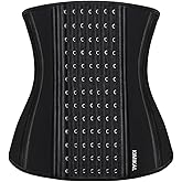 KIMIKAL Women Waist Trainer Corset Belt: Under Clothes Sport Tummy Control Long Torso Shapewear