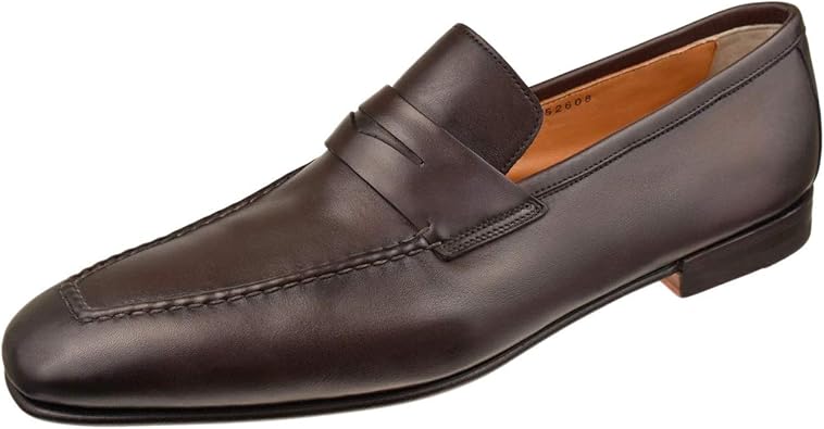 santoni penny loafers