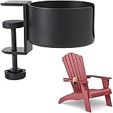 Sturdy and Durable Chair Cup Holder Compatible with Adirondack,Easy to Install Chair Cup Holder Attachment,Anti-Spill and Anti-Slip Chair Cup Holder Compatible with Adirondack Attachment