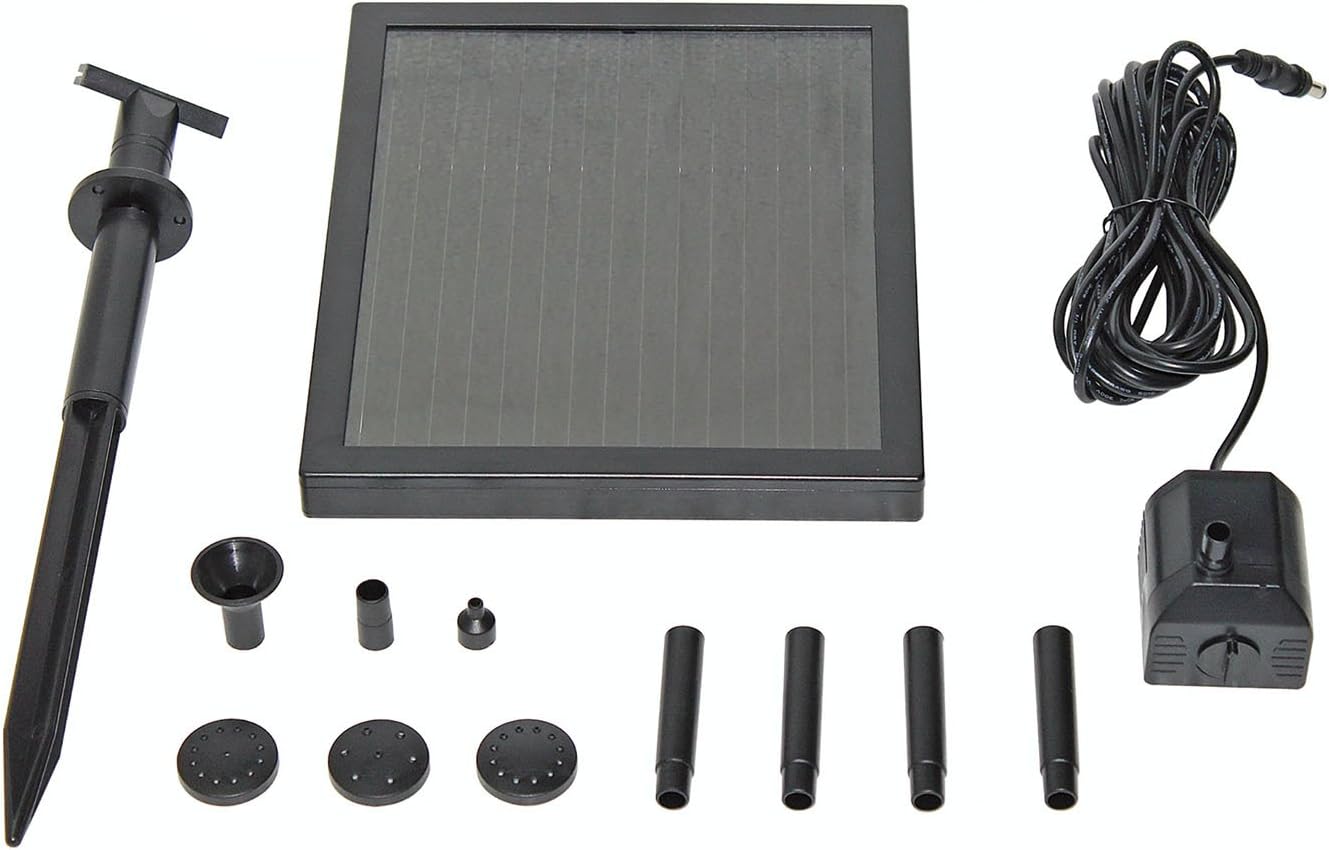 POND BOSS PF40SOL Solar Fountain Pump Kit, 40 GPH Garden & Outdoor