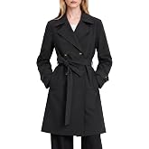 Orolay Women's Double Breasted Trench Coat Lapel Collar Casual Jacket Long Windbreaker