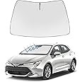 Proadsy 2025 Upgrade Front Windshield Sunshade Foldable Sun Shade Protector Custom Fit 2019-2024 2025 Toyota Corolla SE XSE L LE XLE Hybrid Sedan Accessories