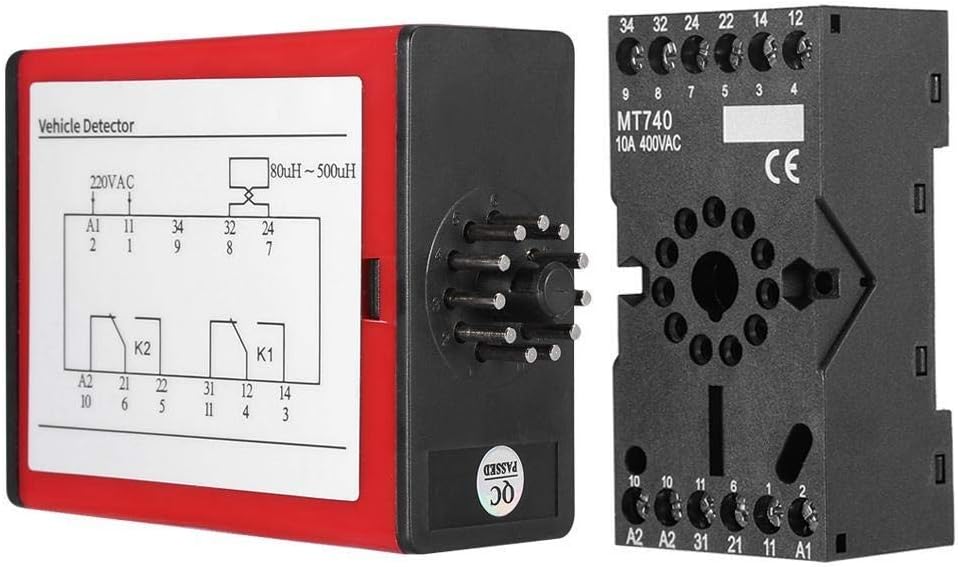 Dingln Loop Detector,Single Channel Inductive Loop Vehicle Detector Compatible With Parking Lot Access Control - Image 5