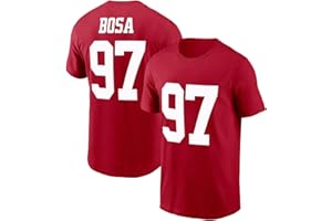 GRIDIRON GRIP Nick Bosa #97 San Francisco Football Cotton Shirt Jersey