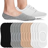 Eedor No Show Socks Womens Invisible Liner, Non Slip & Low Cut, Casual & Formal Wear, Soft & Stretchable