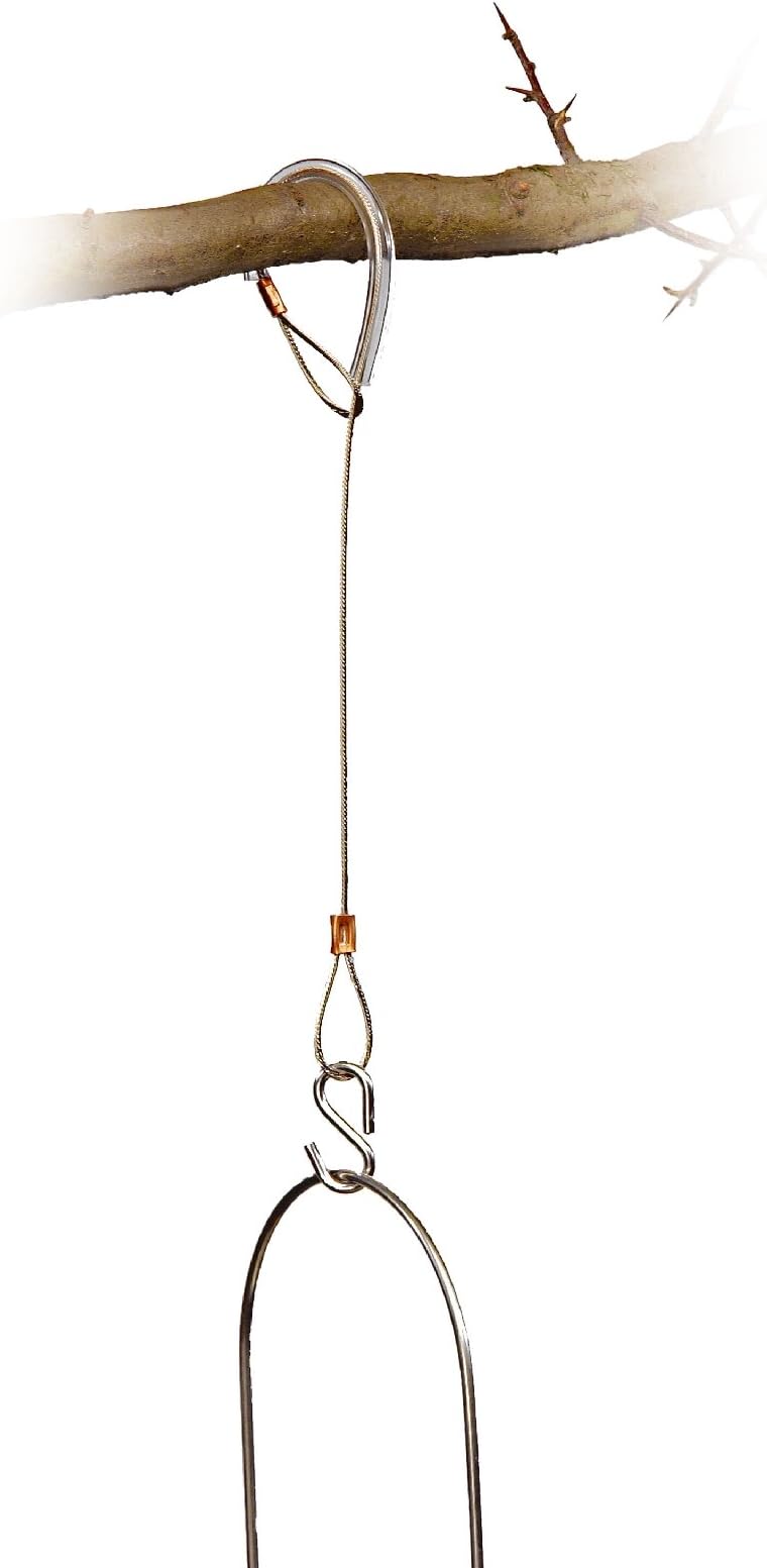 Jacobi Jayne THR-1 Hang-Right 12 Inch Metal Birdfeeder Cable