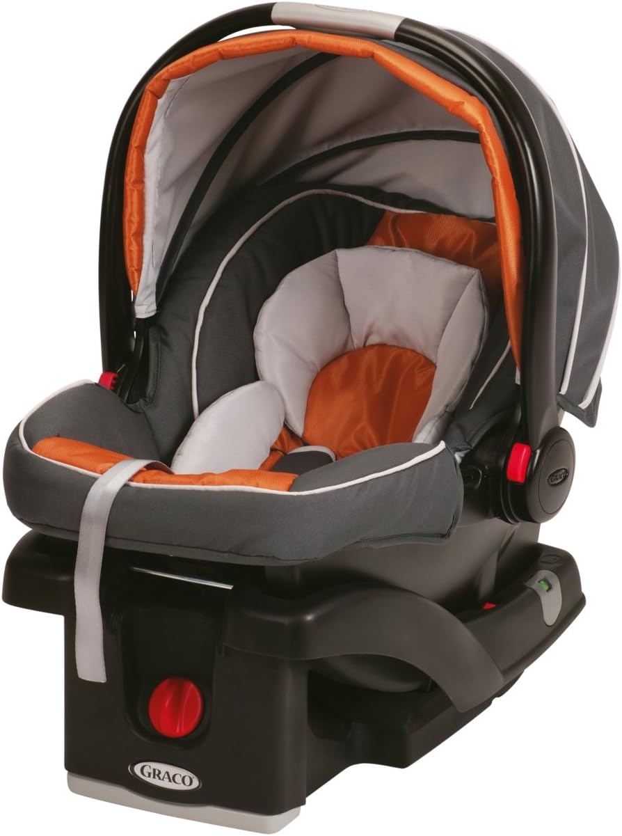 Graco SnugRide Click Connect 35 Infant Car Seat, Tangerine