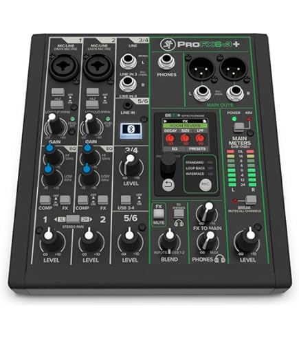 Amazon.com: Behringer Xenyx QX602MP3 Mixer with USB MP3 Playback