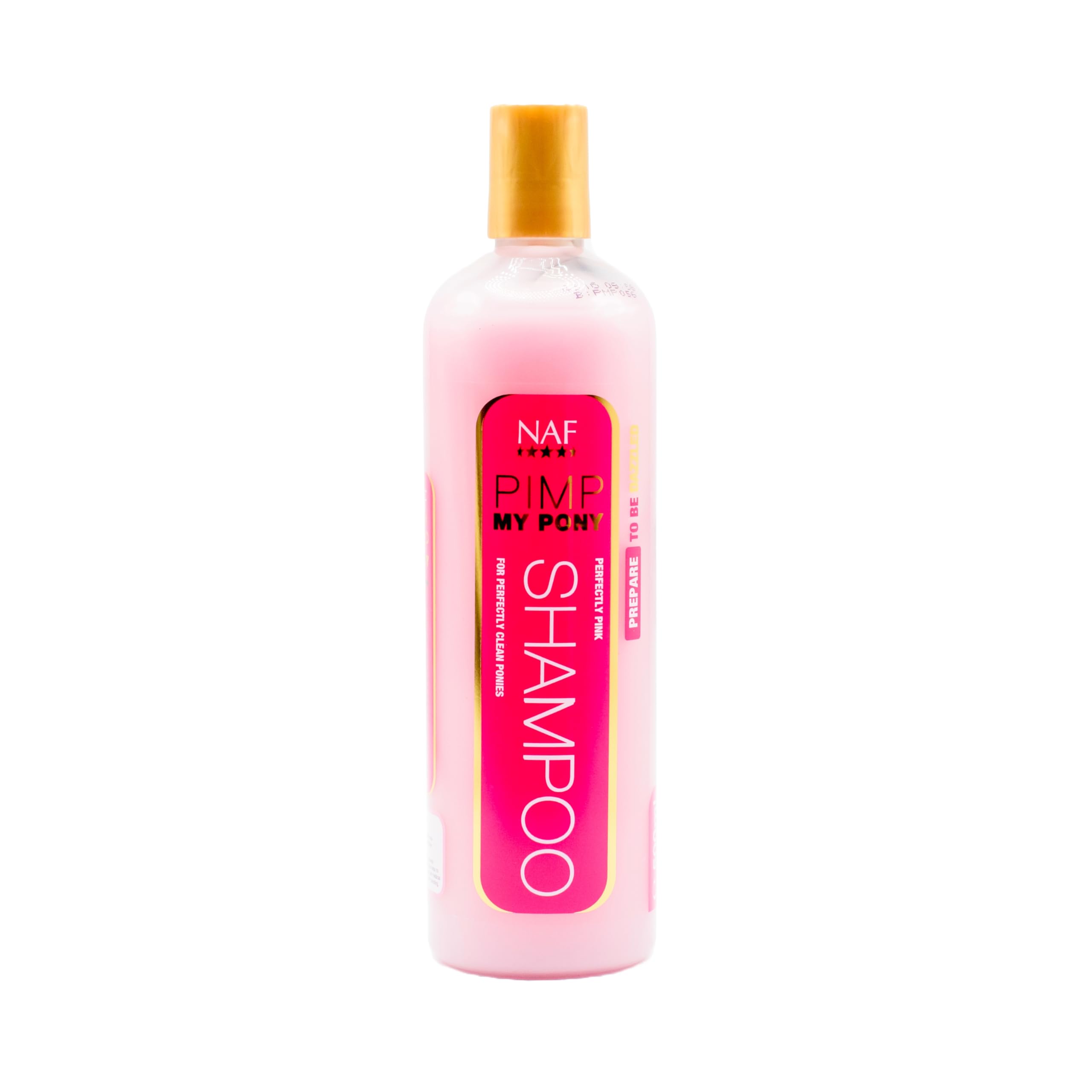 NAF Pimp My Pony Shampoo 500ml – Deep Cleaning, Shine-Enhancing Shampoo for Horses & Ponies – Fruity Fragrance – Gentle, pH-Balanced Formula for Show-Ready Results