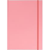 Amazon Basics Daily Planner with Monthly Tabs, A5 Size, Hardcover, Baby Pink