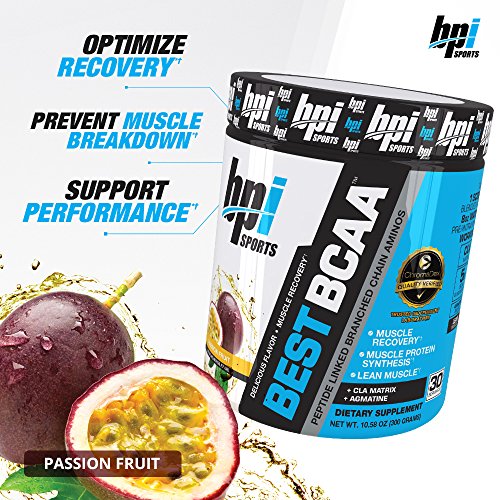 image for BPI Sports Best BCAA Powder, Branched Chain Amino Acids, Passion Fruit