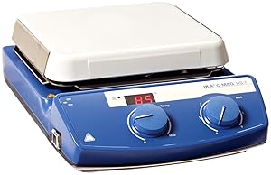 IKA Works INC. 3581201 C-MAG HS 7 IKAMAG Hot Plate Magnetic Stirrer, Glass Ceramics Heating Plate, 115V