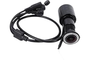 Jectse Video Peephole Camera, Built in 1T Computing Power NPU, AI Algorithm Model, WiFi6, WiFi Hotspot, APP, IP H.264, 5MP, W