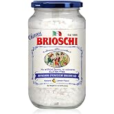 Brioschi Italian Lemon Flavored Refreshing Effervescent | Digestive Aid, Heartburn, Upset Stomach, Acid Indigestion | Gluten Free, No Colorants, No Artifictial Flavors | 48 Servings | 8.5 oz Glass