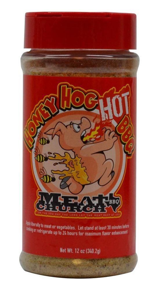 Meat Church 'Honey Hog HOT' BBQ Rub 340g (12 oz) Amazon.co.uk Grocery