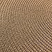 Benson Mills Victorian 15-Inch Round Placemats, Sandalwood, Set of 4