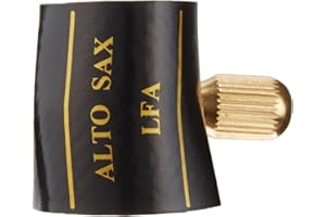 BG(0002698761) BG LF A Ligature with Cap for Alto Saxophone - Flex Fabric