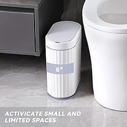 ELPHECO Bathroom Motion Sensor Trash can 2 Gallon