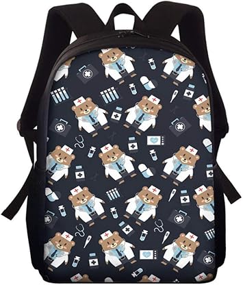 Schulrucksack Rucksack Buchertaschen Fur Kinder Madchen Jungen Laptop Laptoptasche Frauen Anti Theft Casual Rucksack Kleiner Bar Arzt Und Medizinische Box Amazon De Koffer Rucksacke Taschen