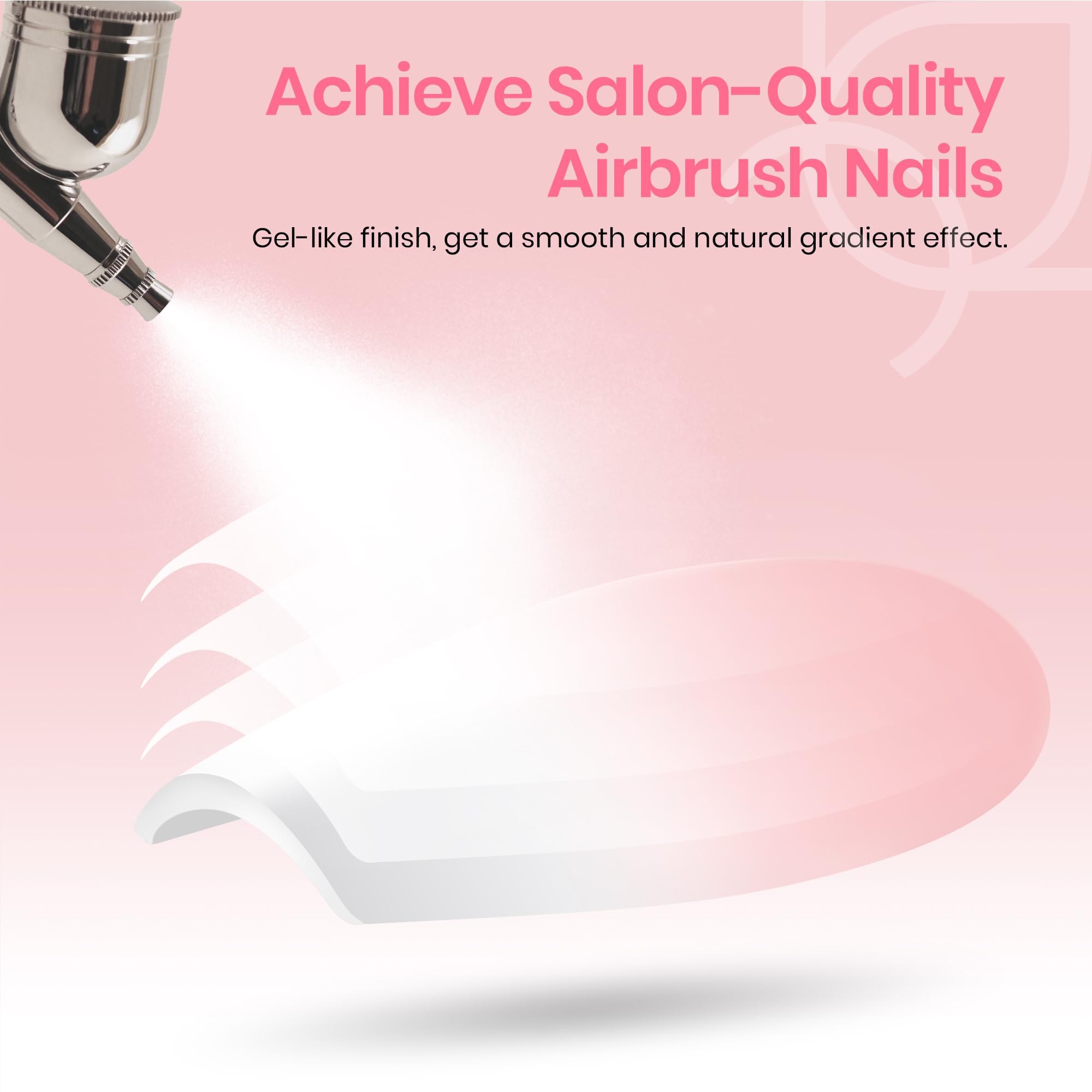 Beetles Almond Press On Nail,64 psc Pink Ombre Press On Nails 16 Sizes XS Short Almond Pink Ombre Fake Nails 2 Set Press On Nails with Nail Glue & Double-Sided Adhesives Nails Press Ons for Women - Image 4