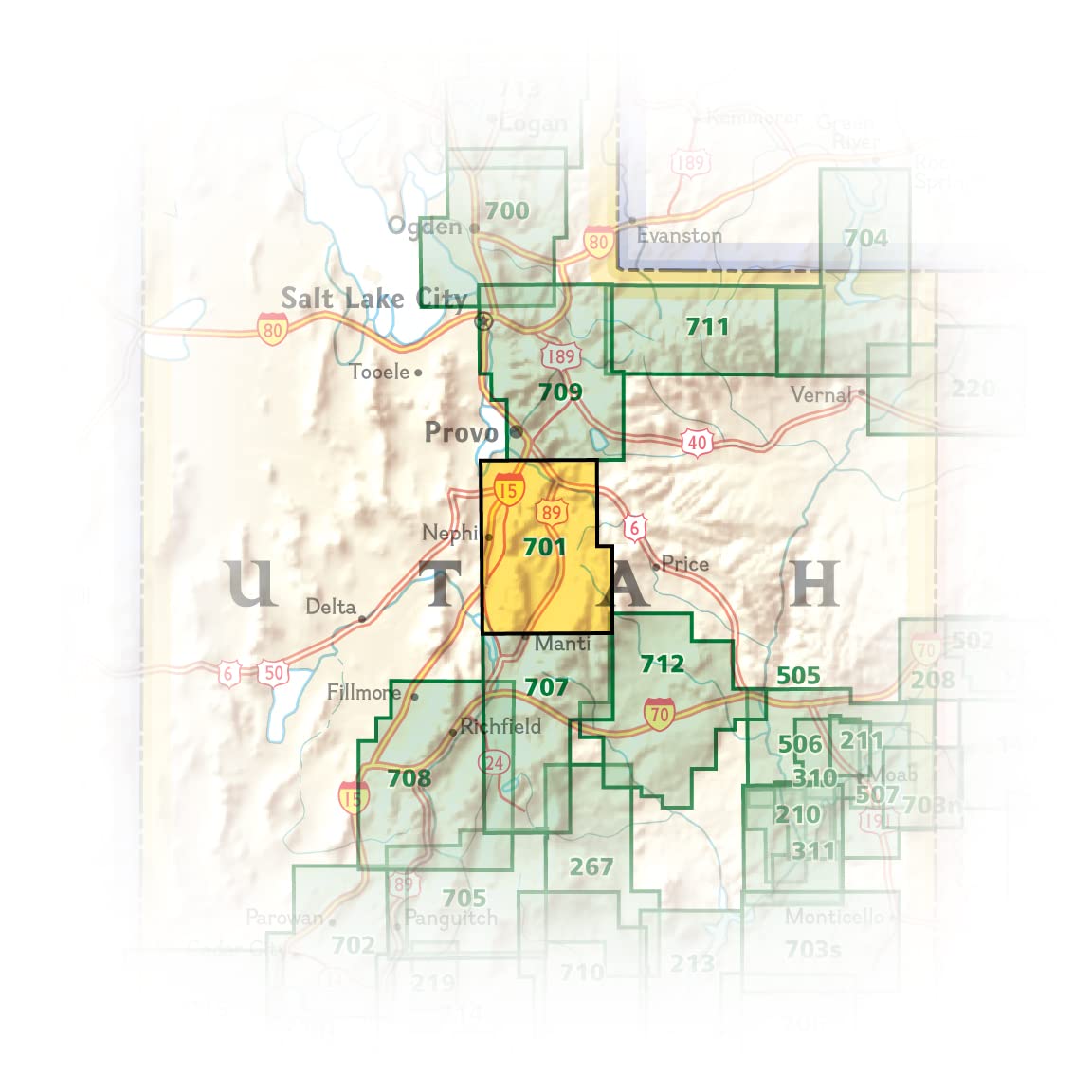 Johnson Utilities Coverage Map Amazon - Wasatch Front South (National Geographic Trails Illustrated Map,  701): National Geographic Maps - Trails Illustrated: 9781566954488: Books