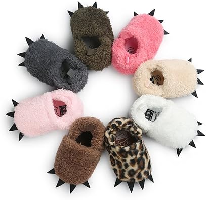 baby animal slippers