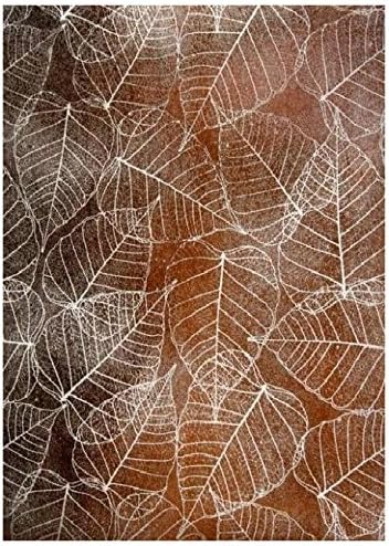 Arlin – Paper by Parato Prestige – pfb-04 Gypsy Leaves on a Bed in Foil Gloss in shades of Bronze