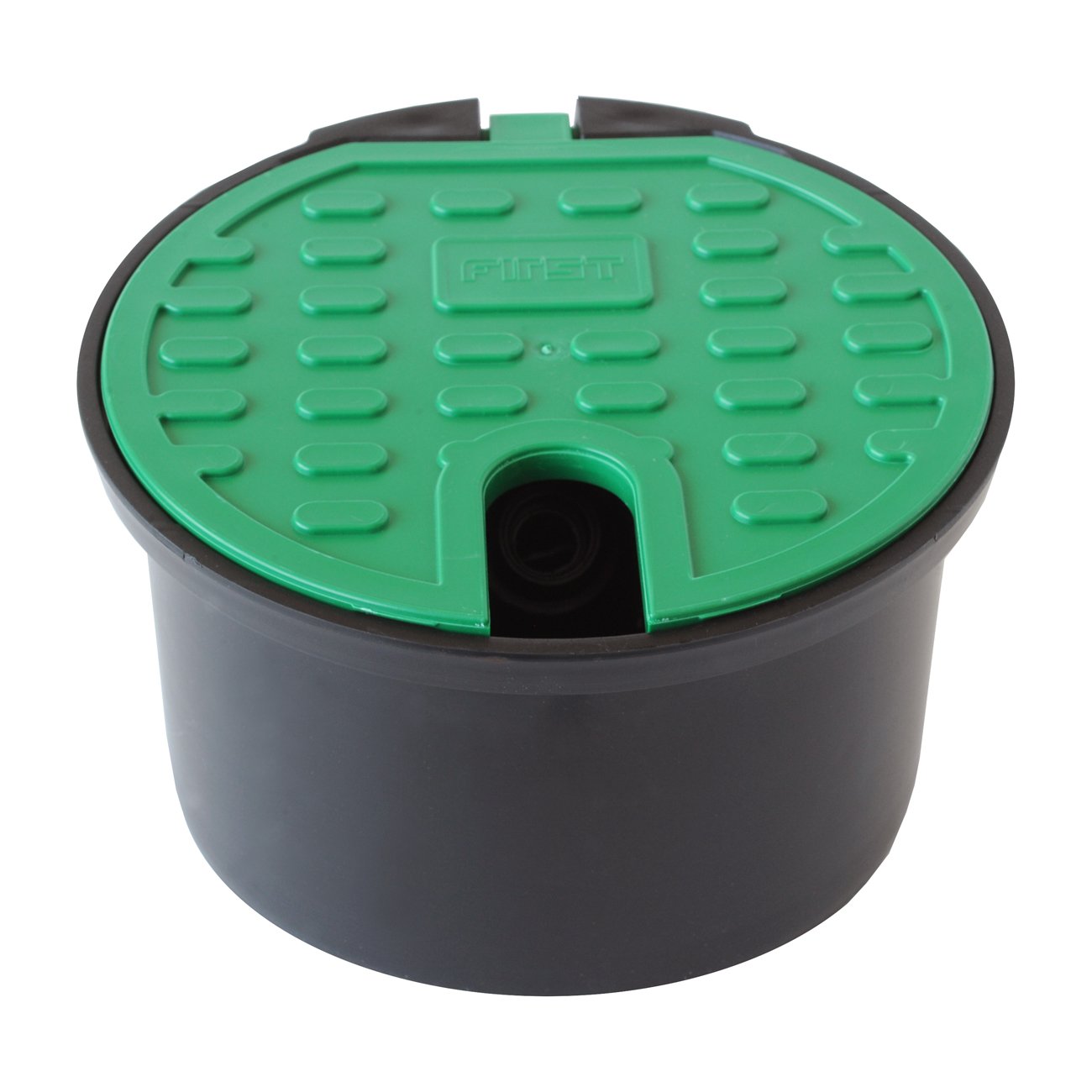 First Plast PZA200 Garden Cockpit with Antifreeze Valve, Black/Green, ø 200 mm