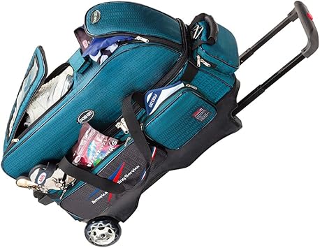 Amazon Abs B 2380 ボール 3個用 ボウリング カート バッグ ボウリング用品 ボーリング グッズ グリーン Abs アメリカンボウリングサービス ボウリング