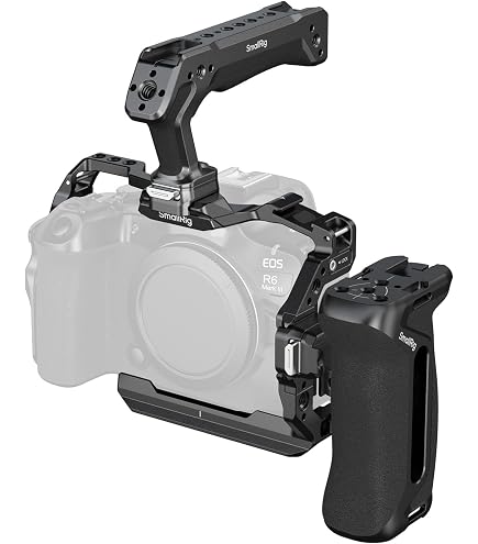 Amazon.com : SMALLRIG R6 Mark III Cage “Black Mamba” Handheld Kit