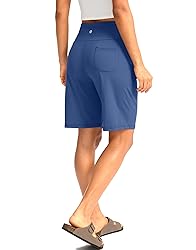 G Gradual Women's Bermuda Long Shorts with Pockets